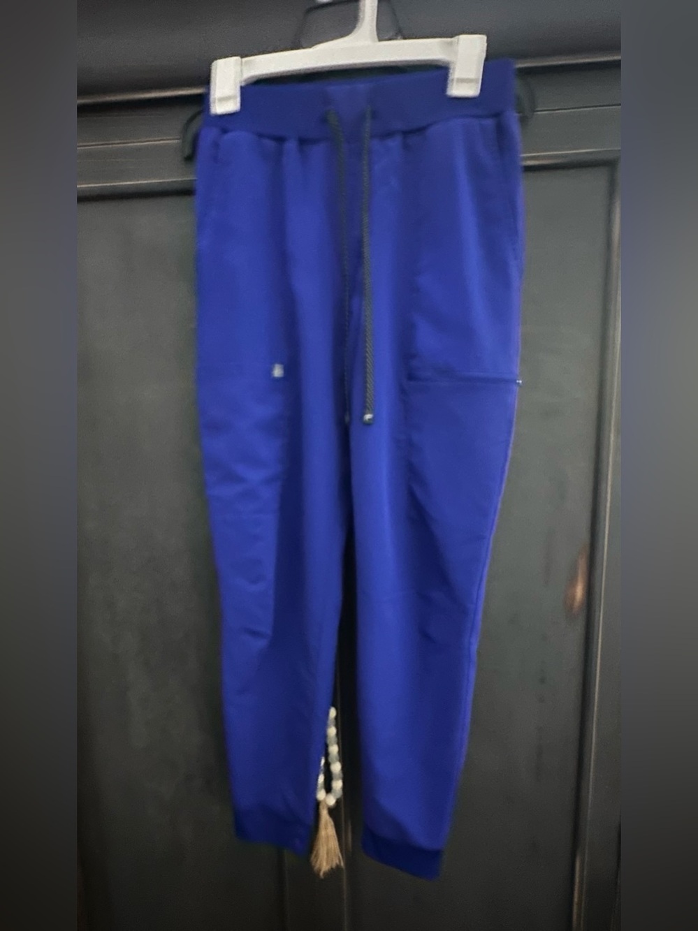 Fabletics Galaxy Blue Joggers with Drawstring - size medium short